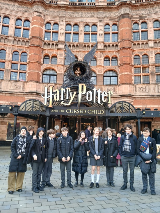 Jack Petchey Winner Tim Khamidov Treats Friends to a Theatre Trip
