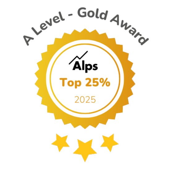 Gold Award for Sixth Form Progress