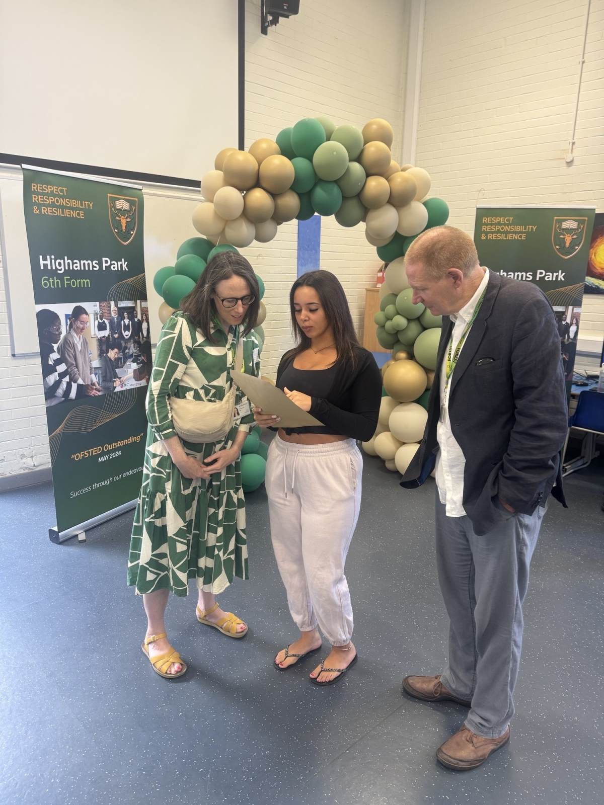 Highams Park Celebrates Positive GCSE Results