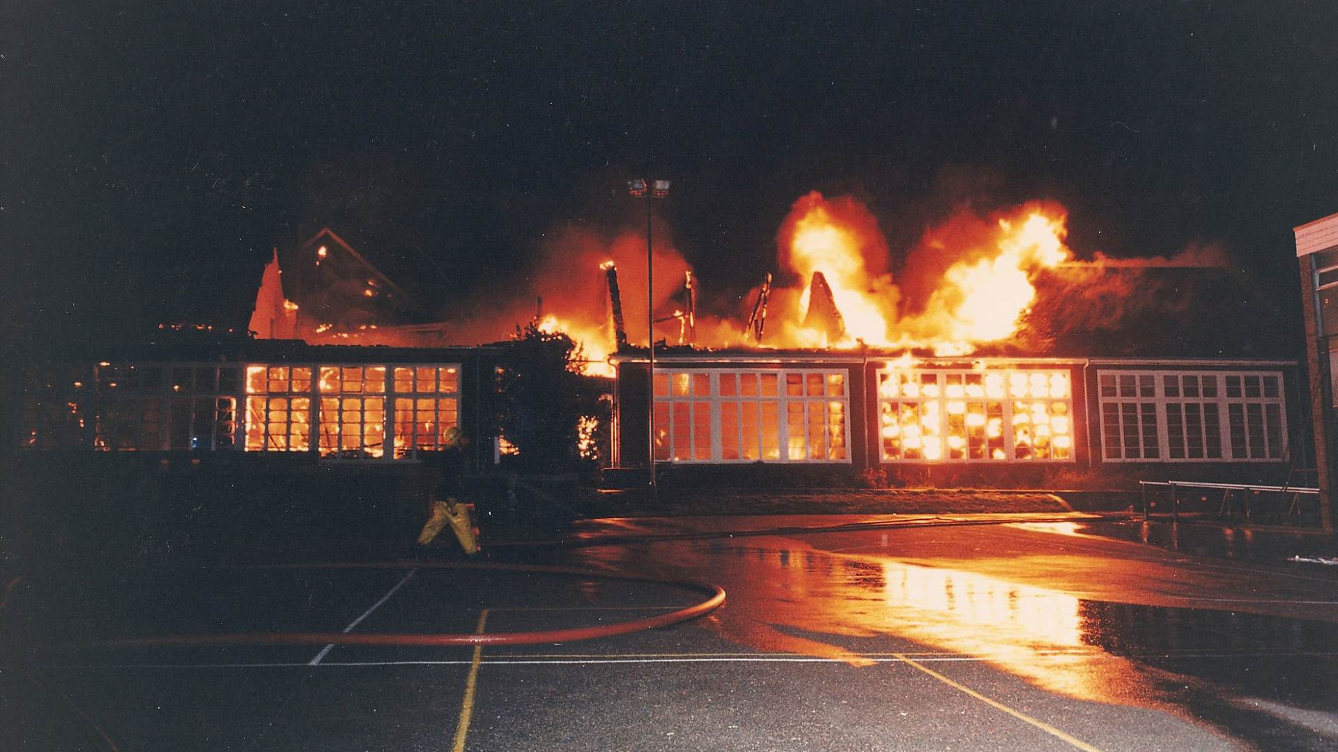 Highams Park School Fire May 1988 Highams Park School Fire May 1988